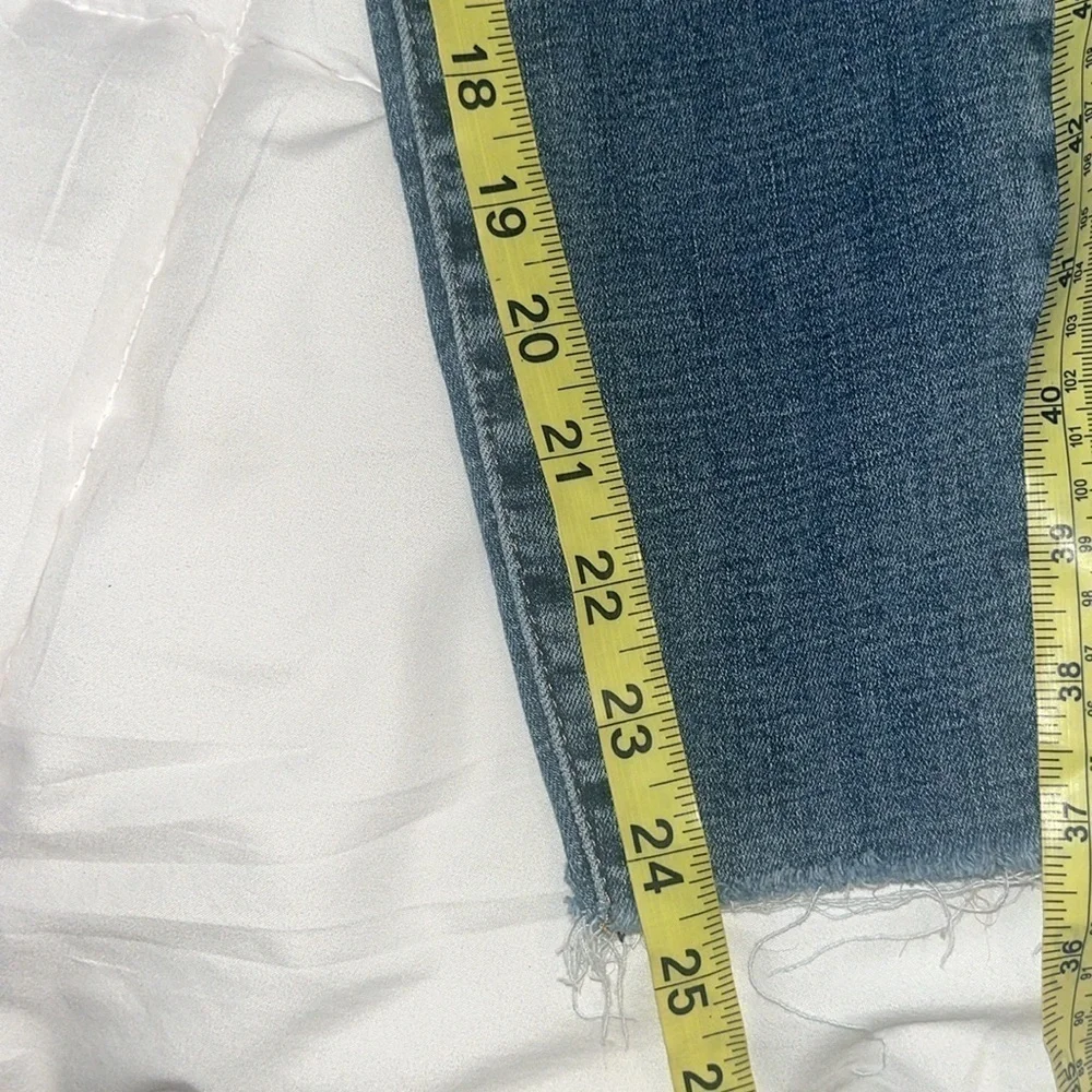 Pistola Women's Skinny Jeans - Distressed Blue size 27